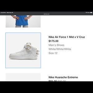 Nike Air Force 1 Mid x V Cruz